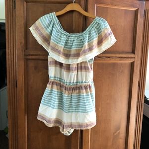 O'neill off the shoulder romper